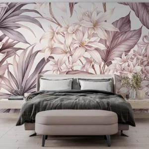 Giardino cipria in fiore