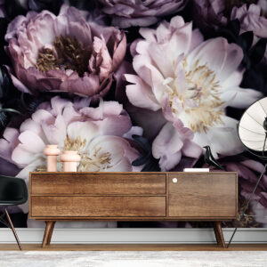 Carta da parati Peonie