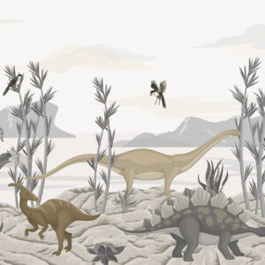 Carta da parati Dinosauri