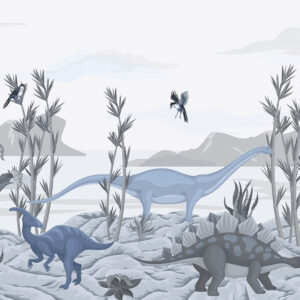 Carta da parati Dinosauri