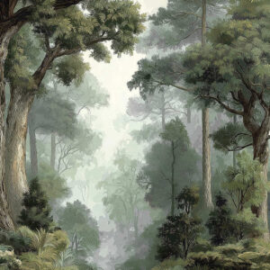 Carta da parati Foresta decidua